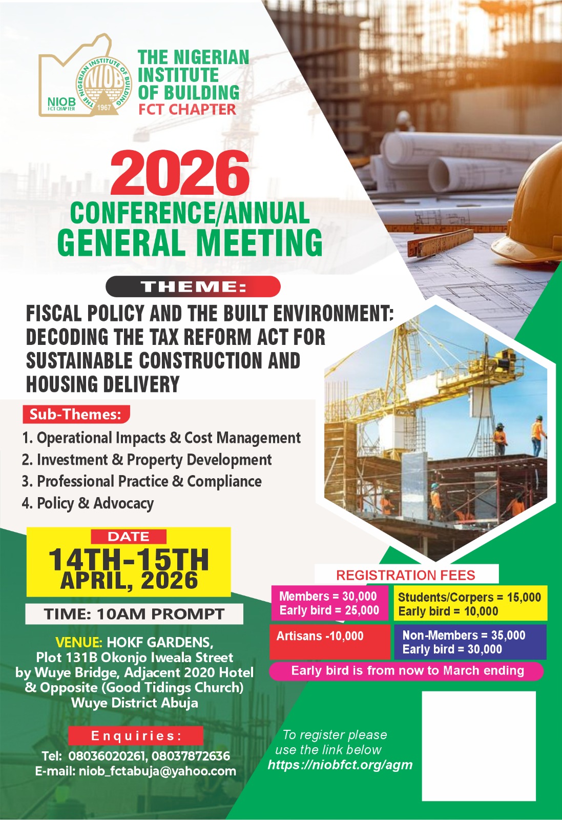 Annual General Meeting and Conference 2026